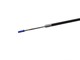 Embout de cable alu bleu, 2mm (50 pcs.)