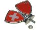 Schutzblech-Emblem / Zierwappen Schwyz