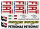 Aufkleberset Sponsor Kit Race Team 24 x 35cm