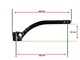 Kit manivelles de pédalier gauche+droite 180mm qualité 1A noire, universelles Puch type origine