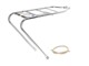 Gepäckträger verchromt Sachs / Puch 19" (ESGE)