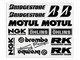 Aufkleber-Set Sponsorkit Brembo, 24x18 cm