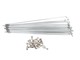 Speichenset, 2.3mm 196mm, Solex (28 Stk.)