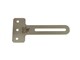 Support / Patte / Fixation de catadioptre/reflecteur en INOX 120x57x2mm