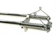 Lampenhalter EBR, 1 paar, chrom, Aufnahme Ø28mm