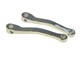 Paire manivelles de pédalier 166mm (gauche + droite) bonne qualité chrome, vélomoteurs Tomos type origine