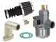 Vergaserset Bing 15mm mit Stutzen und Luftfilter Puch Maxi