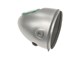 Scheinwerfergehäuse Eierlampe silber (Befestigung seitlich)