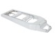 Porte bagage AKOA blanc (clapet fermeture inclus), vélomoteur Puch X30
