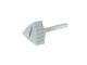Vis de capot moteur Puch 1ère qualité, GRIS- 37mm