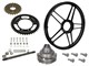 Hinterrad 17" Puch, schwarz, inkl. Radnabe Leleu