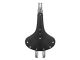 Selle vélomoteur universelle Tabor Heavy Duty, en cuir véritable, noir