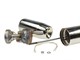 Auspufftopf Sachs/Puch Sport/Racing, verchromt