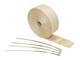 Ruban isolant d'echappement 2 pouce (50.8mm) x 10m, beige