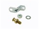 Auspuffhalter und Bremsnocken Puch Maxi N
