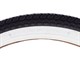 Set de pneus 2 1/4 - 19" Horng Fortune F853 à flancs blancs
