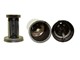 Pot d'échappement cigare 28mm noir, type détente, vélomoteurs Sachs 503