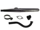 Resonanz-Auspuff 28mm schwarz, Puch Maxi / Puch X-30
