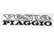 Tankbeschriftung weiss Vespa/Piaggio