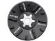 Riemenscheibe ARTEK K2 Racing CNC Drive Face, Minarelli, mit Sternscheibe