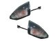 Paire de clignotants gauche+droite transparent, Yamaha Aerox 50 R Naked dès 2013