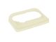 Plaque de fermeture plastique, carburateur Bing SSB (long/profond)