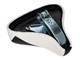 Selle Monark noir/blanc, universel