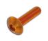 Flachkopfschraube alu M5 x 20mm orange (6 Stück)