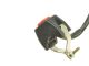 Interrupteur STOP au guidon, noir/rouge