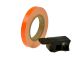 Felgenband Replay, 7mm breit, 6m inkl. Montagehilfe, Neon-Orange