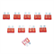 Kit fusibles (10pcs) plats 10A