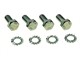 Befestigungsschrauben Set zu Lagerschale Schwinge Maxi S & X30