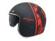 Casque JET ouvert Le Mans "Divenire" noir, Taille : S
