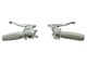 Set de poignée 3 vitesses, reproduction Magura, gris
