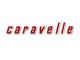 Aufkleber "Caravelle" rot/weiss