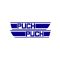 Tankkleber Puch X30 (blau)