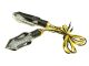 LED Blinker (Lauflicht) schwarz
