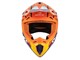 Casque Cross supermotard SWAPS - S818 "Blur", rouge-orange Taille : S