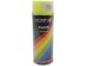 Spray bombe peinture Motip, JAUNE FLUO, 400ml
