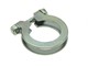 Bride collier pour pot d'échappement ø30-33mm, vélomoteurs SACHS/PONY/HERCULES