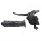 Cocotte levier d'embrayage gauche Domino, moto 50cc Rieju RS1-RS2, Peugeot XR6, Derbi GPR