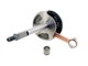 Vilebrequin AKOA type origine renforcé axe 10mm, vélomoteurs Piaggio Ciao, Si, Bravo, Boxer
