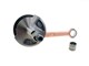 Vilebrequin AKOA type origine renforcé axe 12mm, vélomoteurs Piaggio Ciao, SI, Bravo, Boxer
