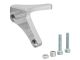 Halter zu Kupplungshebel AM6 / MBK 50 X Power / Yamaha 50 / Rieju 50 Alu grau / silber