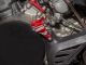 Halter zu Kupplungshebel AM6 / MBK 50 X Power / Yamaha 50 / Rieju 50 Alu grau / silber