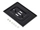 Support de plaque d'immatriculation INOX, cyclo/boguets...