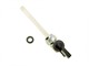 Robinet d'essence M16x1mm droit, levier plastique, universel vélomoteurs, motos...