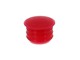 Bouchon rouge (1pce) pour flasque de tambour frein, vélomoteur Puch Maxi