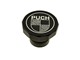 Bouchon de réservoir CNC (12 facettes), logo Puch alu noir, vélomoteur Puch Maxi