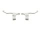 Paire de levier de frein cyclos BLANC universels